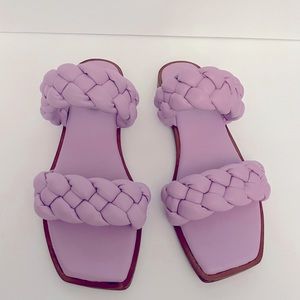 New Steve Madden Women Spain Braided Sandal